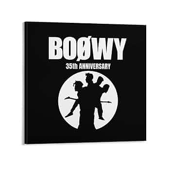 BOOWY／ピンズ／壁掛けアート Amazon.co.jp: BOØWY BOOWY ボウイ ボーイ ガチャ ピンバッジ